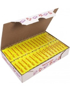 C 30 TACOS PLASTILINA JOVI 70 PEQUENA 50G AMARILLO