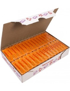 C 30 TACOS PLASTILINA JOVI 70 PEQUENA 50G NARANJA