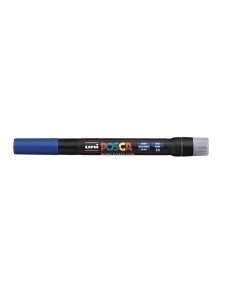 ROTUL.UNI-POSCA PCF-350 PINCEL  AZUL - Pack de 5 unidades -  146670000