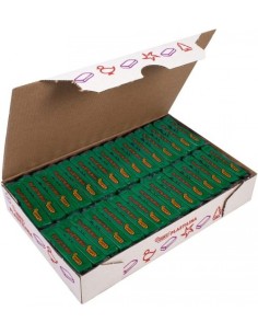 C 30 TACOS PLASTILINA JOVI 70 PEQUENA 50G VERDE OSCURO