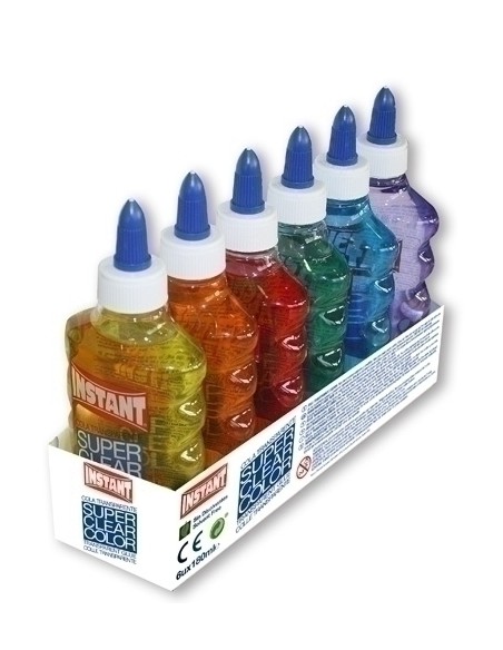 COLA SUPER CLEAR COLOR INSTANT 180ML E.6