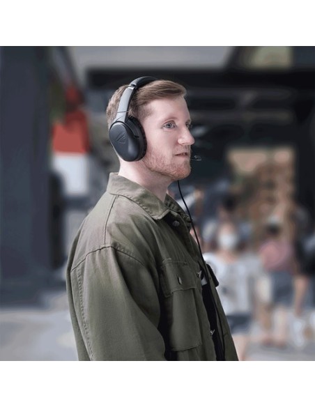ROG Strix Go Auriculares Alámbrico Diadema Juego USB Tipo C Negro