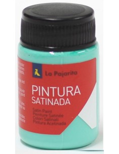 C 6 bote pintura satinada la pajarita verde manigua base latex
