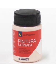 C 6 bote pintura satinada la pajarita rosa base latex