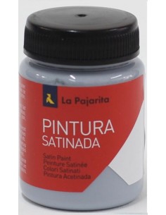 C 6 bote pintura satinada la pajarita azul porcelana base latex
