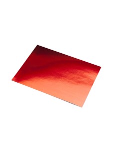 SDP P.10 CARTULINAS ALUMI. ROJO SAD20256