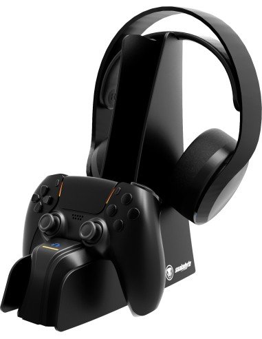 Dual Charge & Headset Stand 5 Soporte de recarga