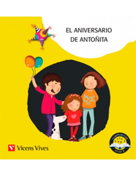 EL ANIVERSARIO DE ANTONITA LETRA N PALO CUENTALETRAS NIVEL 2