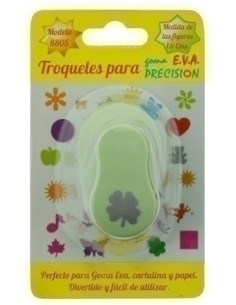 TALADRO GOMA EVA PRECISION TREBOL