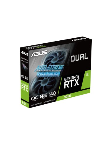 Dual -RTX3050-O8G-V2 NVIDIA GeForce RTX 3050 8 GB GDDR6