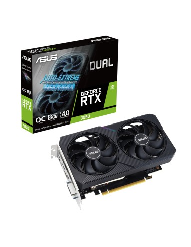 Dual -RTX3050-O8G-V2 NVIDIA GeForce RTX 3050 8 GB GDDR6