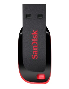 Cruzer Blade unidad flash USB 128 GB USB tipo A 2.0 Negro, Rojo