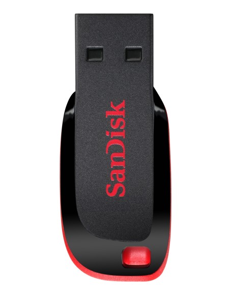 Cruzer Blade unidad flash USB 128 GB USB tipo A 2.0 Negro, Rojo