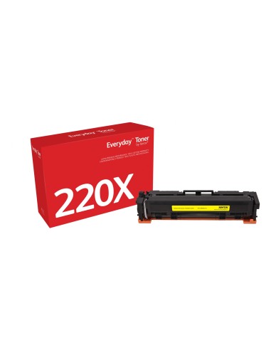 Everyday Toner EverydayAmarillo di Xerox compatibile con HP 220X (W2202X), Capacidad alta