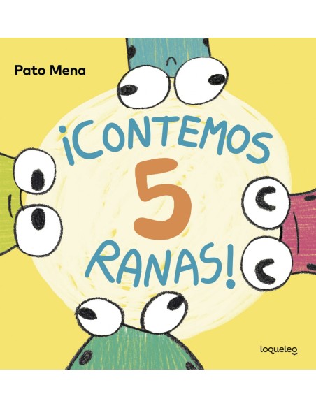 CONTEMOS 5 RANAS VERDE 4 ANOS
