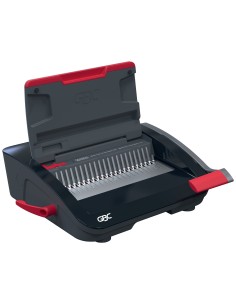CombBind CB20 Encuadernadora de canutillo 240 hojas Negro, Rojo