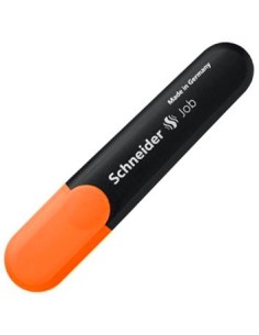 SCHNEIDER MARCADOR JOB RECARGABLE FLUORESCENTE NARANJA -10U-