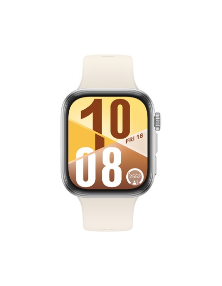 WATCH FIT 4 4,62 cm (1.82") AMOLED 38 mm Digital 480 x 408 Pixeles Pantalla táctil Plata GPS (satélite)