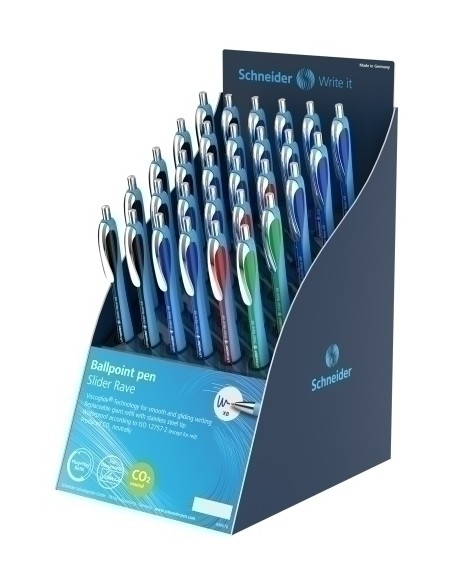 BOLIGRAFO SCHNEIDER SLIDER RAVE XB E.30