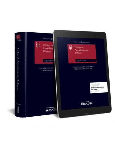 CODIGO DE ARRENDAMIENTOS URBANOS CON JURISPRUDENCIA PAPEL E BOOK