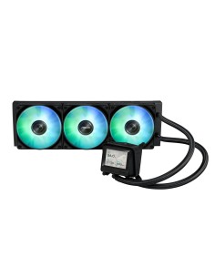 MAX GAMING LC 360 ARGB LCD Procesador Sistema de refrigeración líquida todo en uno 12 cm Negro