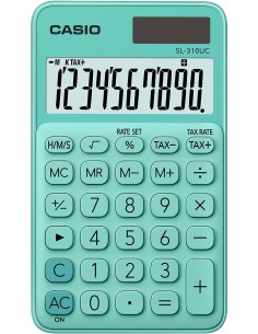 SL-310UC-GN calculadora Bolsillo Calculadora básica Verde