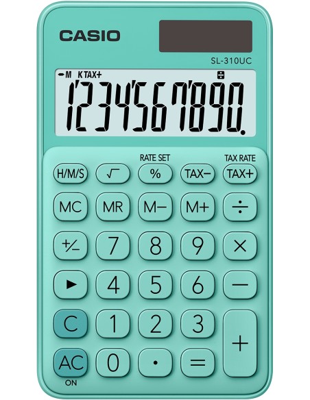 SL-310UC-GN calculadora Bolsillo Calculadora básica Verde