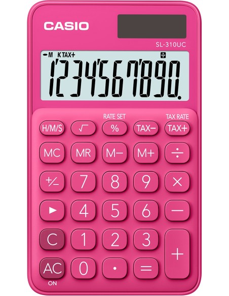 SL-310UC-RD calculadora Bolsillo Calculadora básica Rojo