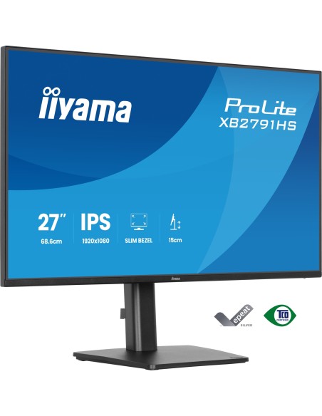 ProLite XB2791HS-B1 pantalla para PC 68,6 cm (27") 1920 x 1080 Pixeles Full HD LED Negro