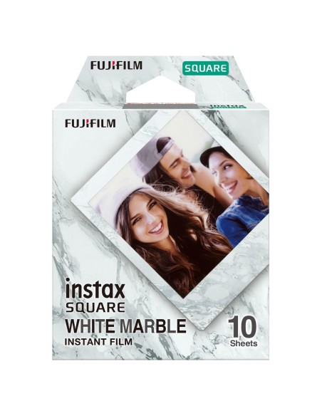 SQUARE 'White Marble' película instantáneas 10 pieza(s) 76,2 x 50,8 mm
