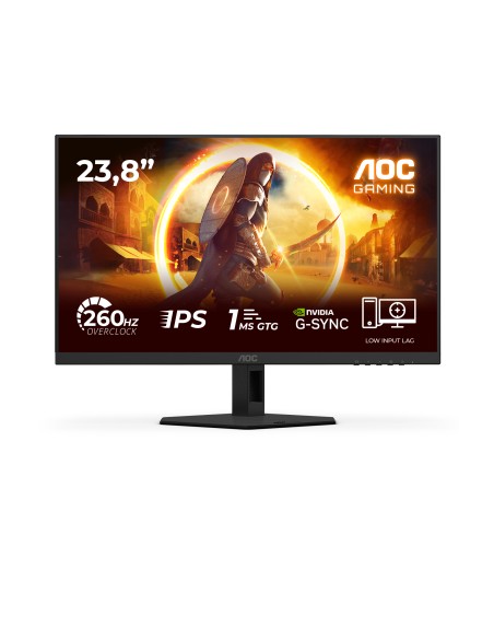 G4 24G4ZRE pantalla para PC 60,5 cm (23.8") 1920 x 1080 Pixeles Full HD LED Negro, Rojo
