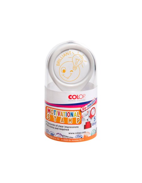 SELLO MOTIVACIONAL COLOP ORO BRILLIANT