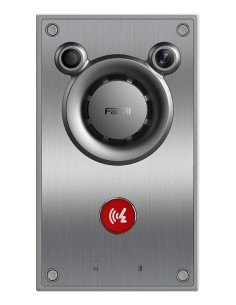 A12V sistema de intercomunicación de video 4 MP Plata