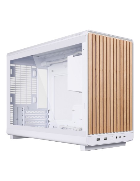 A3-mATX Micro Torre Blanco, Madera