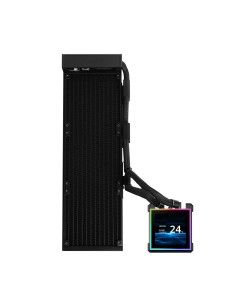 HydroShift II LCD-S 360 Fanless Procesador Kit de refrigeración líquida Negro 1 pieza(s)