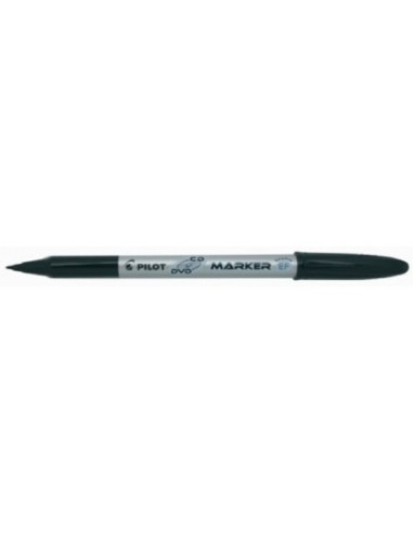 ROTUL.PILOT PERM.CD-MARKER NEGRO - Pack de 12 unidades