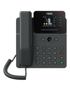 V61W teléfono IP Negro 4 líneas LCD Wifi