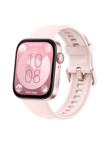 WATCH Fit 3 4,62 cm (1.82") AMOLED 43.2 mm Digital 408 x 480 Pixeles Pantalla táctil Rosa Wifi GPS (satélite)