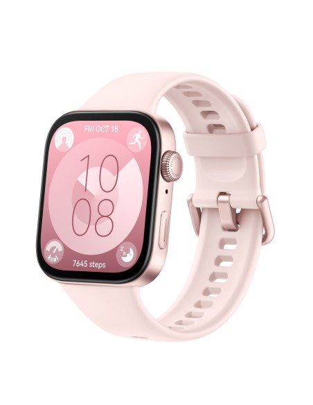 WATCH Fit 3 4,62 cm (1.82") AMOLED 43.2 mm Digital 408 x 480 Pixeles Pantalla táctil Rosa Wifi GPS (satélite)