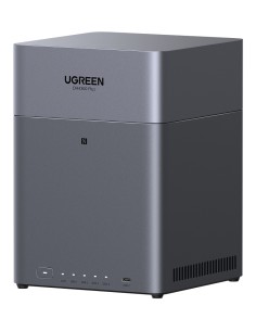 DH4300 Plus NAS Mini Tower 8 GB LPPDDR4X UGOS PRO Gris