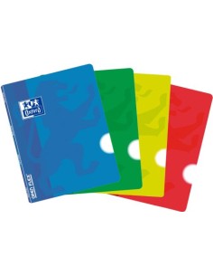Paq 10 libreta openflex a5 48h 90g liso c m tapa plastico oxford
