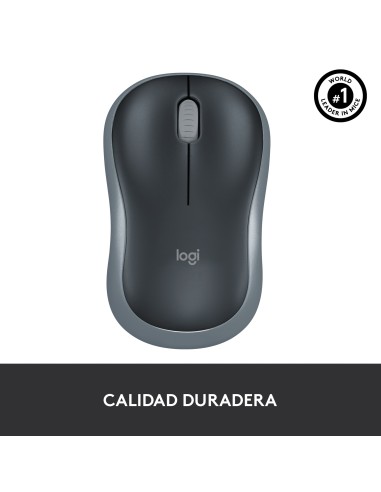 M185 ratón Ambidextro RF inalámbrico Óptico 1000 DPI