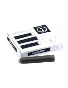 ESTUCHE 6 CARTUCHOS TINTA NEGRA PARA PLUMA