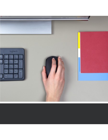 M171 Black-K ratón Ambidextro RF inalámbrico Óptico 1000 DPI M171 Black-K ratón Ambidextro RF inalámbrico Óptico 1000 DPI