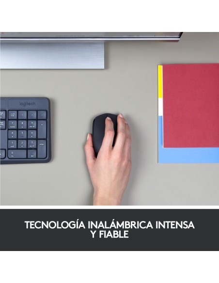 M171 Black-K ratón Ambidextro RF inalámbrico Óptico 1000 DPI M171 Black-K ratón Ambidextro RF inalámbrico Óptico 1000 DPI