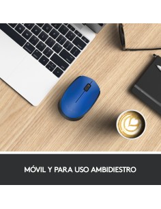 M171 Blue-K ratón Ambidextro RF inalámbrico Óptico 1000 DPI 2