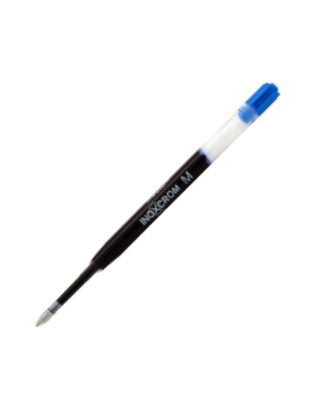 C 25 RECAMBIO BOLIGRAFO INOXCROM IN IN AZUL PUNTA MEDIA