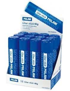 Exp 12 barras pegamento milan 40g