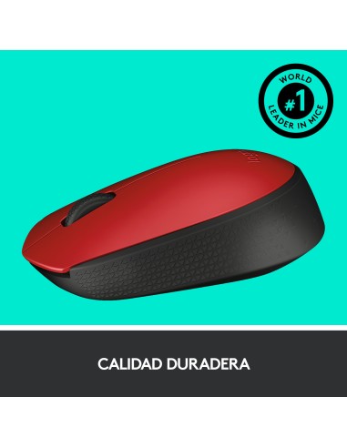 M171 Red-K ratón Ambidextro RF inalámbrico Óptico 1000 DPI