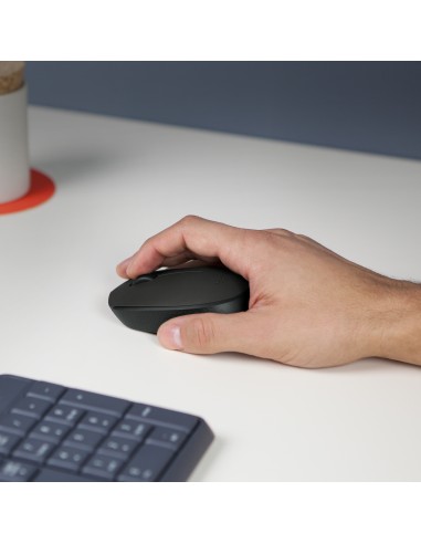 B170 Black Bp ratón Ambidextro RF inalámbrico Óptico